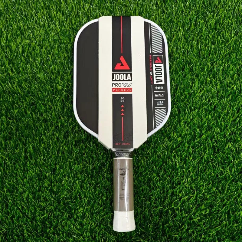 Pickleball Paddles Ben Johns Perseus Pro IV 16Mm Raw Carbon Fiber Surface Gen 4 Propulsion Core Big Sweet Control Paddle